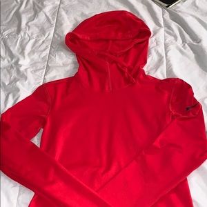 Nike cowl neck thermal Hoodie